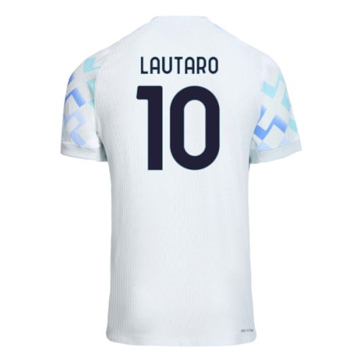 2025-2026 Inter Milan Authentic Away Shirt (Lautaro 10)