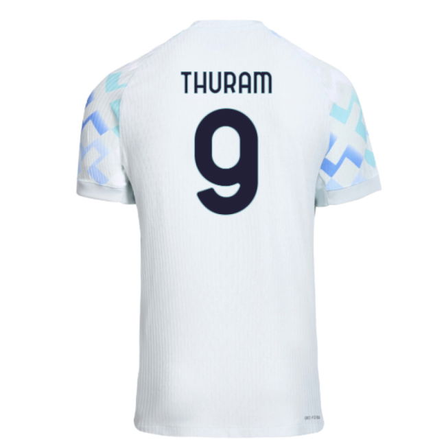 2025-2026 Inter Milan Authentic Away Shirt (Thuram 9)