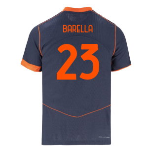 2025-2026 Inter Milan Authentic Dri-FIT ADV Third Shirt (Barella 23)