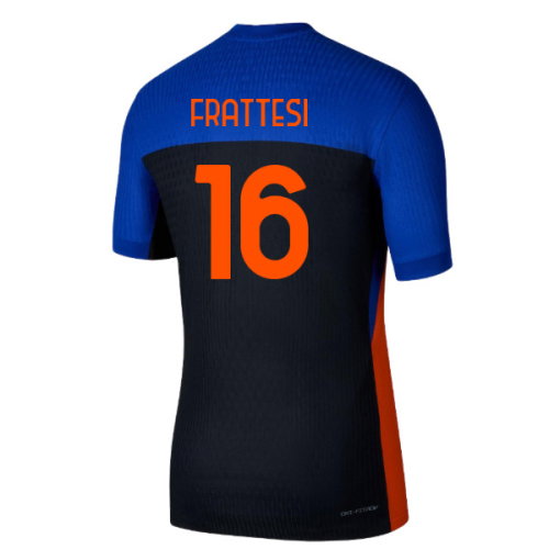 2025-2026 Inter Milan Authentic Fourth ACG Shirt (Frattesi 16)