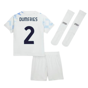 2025-2026 Inter Milan Away Mini Kit (Dumfries 2)