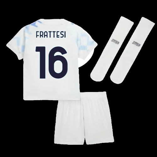 2025-2026 Inter Milan Away Mini Kit (Frattesi 16)