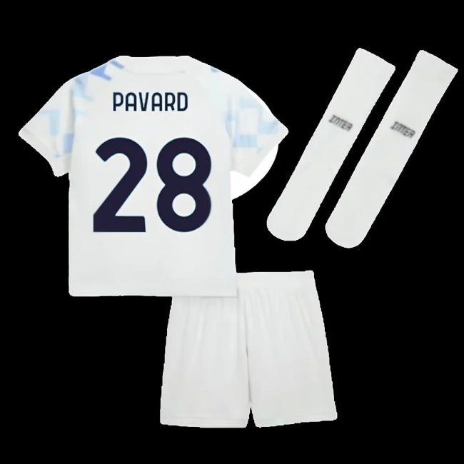 2025-2026 Inter Milan Away Mini Kit (Pavard 28)
