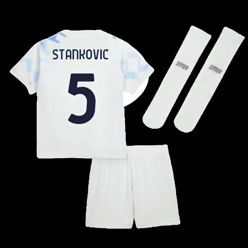 2025-2026 Inter Milan Away Mini Kit (Stankovic 5) 2025-2026 Inter Milan Away Mini Kit (Stankovic 5)