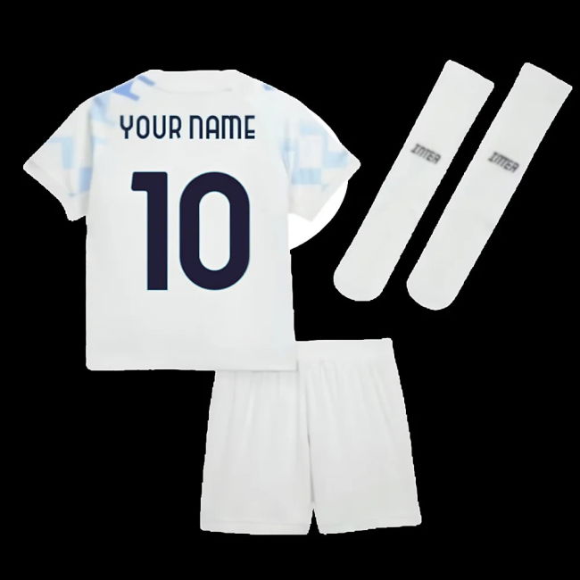 2025-2026 Inter Milan Away Mini Kit (Your Name)