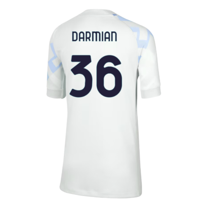 2025-2026 Inter Milan Away Shirt (Kids) (Darmian 36)