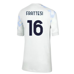 2025-2026 Inter Milan Away Shirt (Kids) (Frattesi 16)