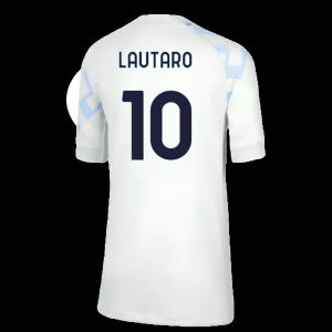 2025-2026 Inter Milan Away Shirt (Kids) (Lautaro 10)