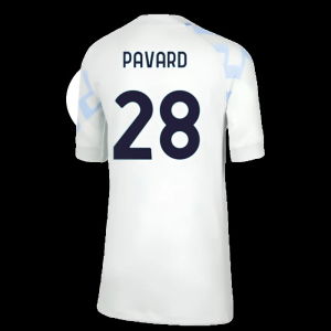 2025-2026 Inter Milan Away Shirt (Kids) (Pavard 28)