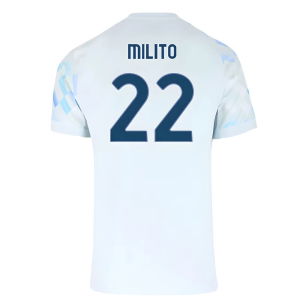 2025-2026 Inter Milan Away Shirt (Milito 22)