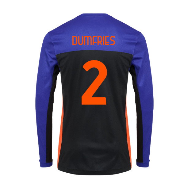 2025-2026 Inter Milan Fourth Long Sleeve ACG Shirt (Dumfries 2)