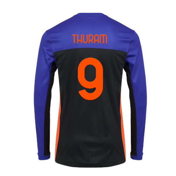 2025-2026 Inter Milan Fourth Long Sleeve ACG Shirt (Thuram 9)