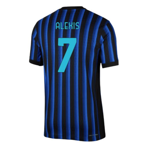 2025-2026 Inter Milan Home Authentic Dri-Fit ADV Shirt (Alexis 7)