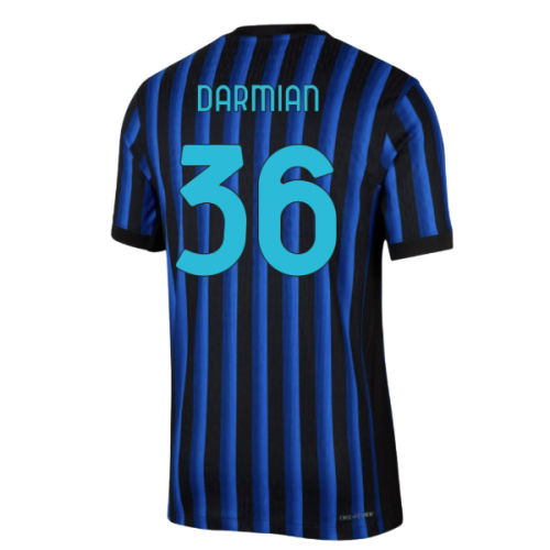 2025-2026 Inter Milan Home Authentic Dri-Fit ADV Shirt (Darmian 36)