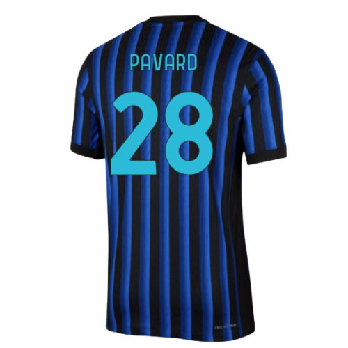2025-2026 Inter Milan Home Authentic Dri-Fit ADV Shirt (Pavard 28)