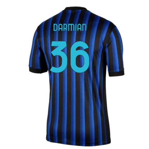 2025-2026 Inter Milan Home Shirt (Darmian 36)