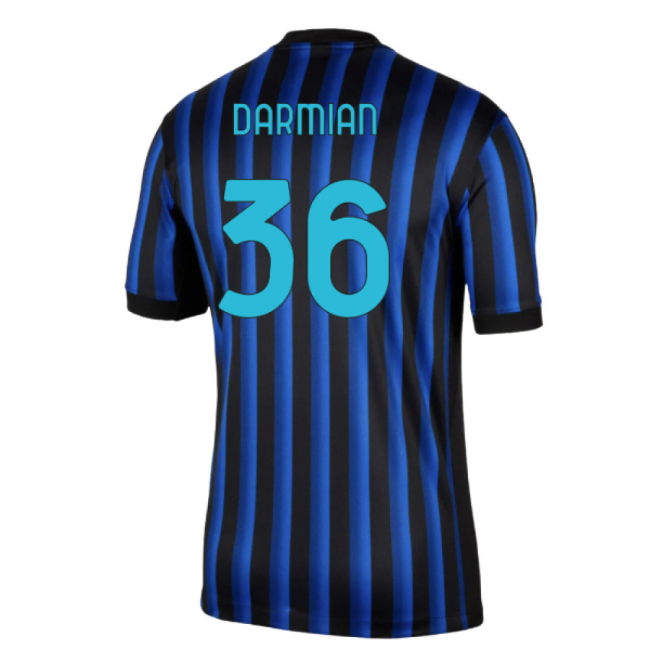 2025-2026 Inter Milan Home Shirt (Darmian 36)