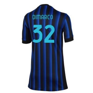 2025-2026 Inter Milan Home Shirt (Kids) (Dimarco 32)