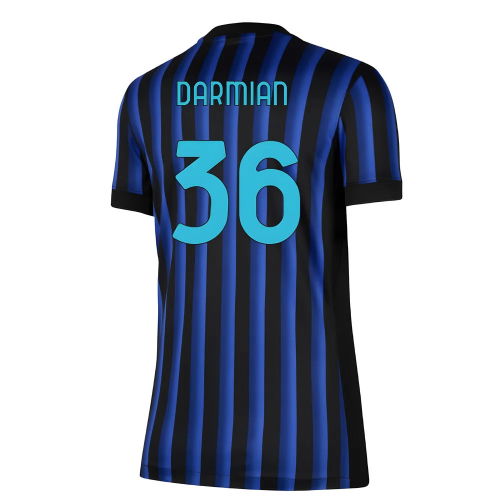 2025-2026 Inter Milan Home Shirt (Womens) (Darmian 36)