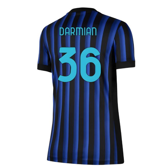2025-2026 Inter Milan Home Shirt (Womens) (Darmian 36)