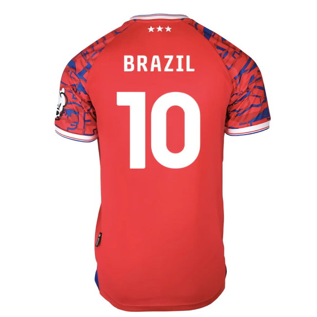 2025-2026 Ipswich Town Away Shirt (Brazil 10)