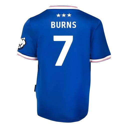 2025-2026 Ipswich Town Home Shirt - Kids (Burns 7)