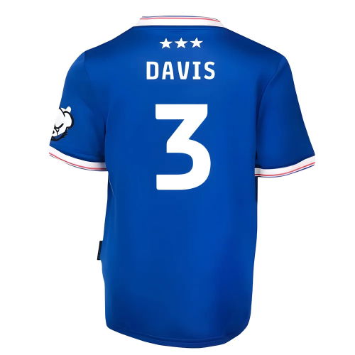 2025-2026 Ipswich Town Home Shirt - Kids (Davis 3)