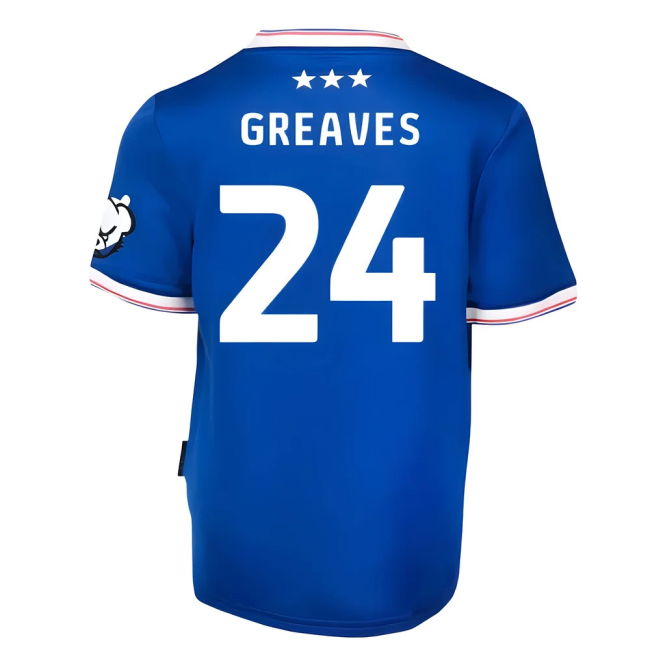 2025-2026 Ipswich Town Home Shirt - Kids (Greaves 24)