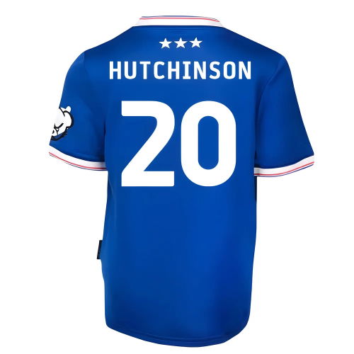 2025-2026 Ipswich Town Home Shirt - Kids (Hutchinson 20)