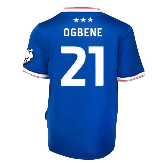 2025-2026 Ipswich Town Home Shirt - Kids (Ogbene 21)