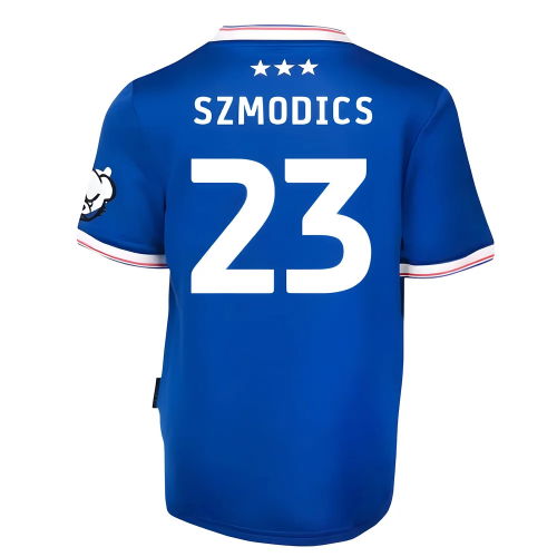 2025-2026 Ipswich Town Home Shirt - Kids (Szmodics 23)