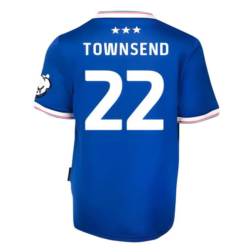 2025-2026 Ipswich Town Home Shirt - Kids (Townsend 22)