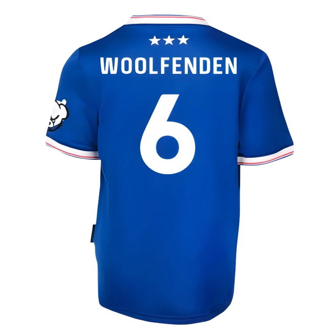2025-2026 Ipswich Town Home Shirt - Kids (Woolfenden 6)