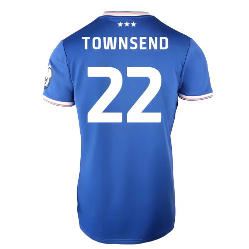 2025-2026 Ipswich Town Home Shirt (Womens) (Townsend 22)