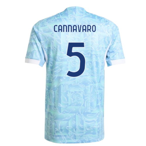 2025-2026 Juventus Authentic Away Shirt (Cannavaro 5)