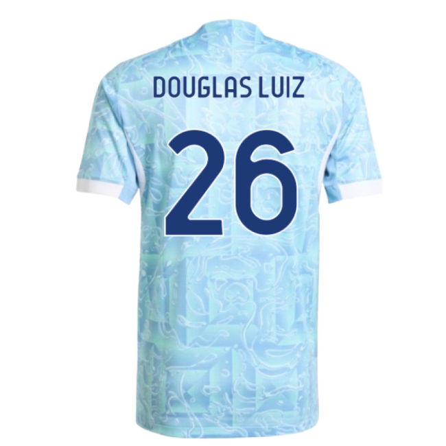 2025-2026 Juventus Authentic Away Shirt (Douglas Luiz 26)