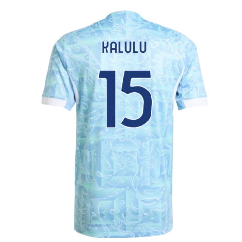 2025-2026 Juventus Authentic Away Shirt (Kalulu 15)