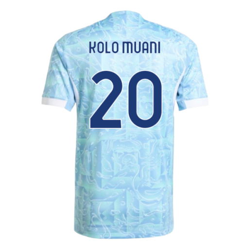 2025-2026 Juventus Authentic Away Shirt (Kolo Muani 20)