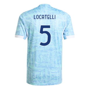 2025-2026 Juventus Authentic Away Shirt (Locatelli 5)