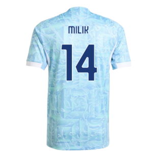 2025-2026 Juventus Authentic Away Shirt (Milik 14)