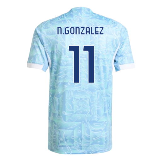2025-2026 Juventus Authentic Away Shirt (N.Gonzalez 11)