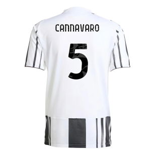 2025-2026 Juventus Authentic Home Shirt (Cannavaro 5)