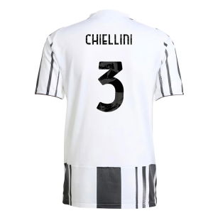 2025-2026 Juventus Authentic Home Shirt (Chiellini 3)