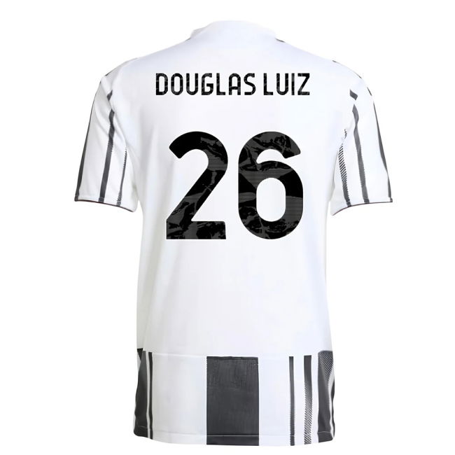 2025-2026 Juventus Authentic Home Shirt (Douglas Luiz 26)