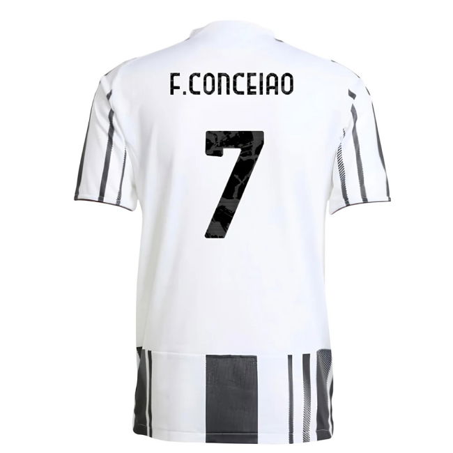 2025-2026 Juventus Authentic Home Shirt (F.Conceiao 7)