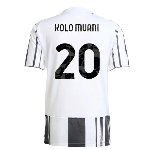 2025-2026 Juventus Authentic Home Shirt (Kolo Muani 20)