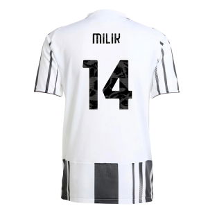 2025-2026 Juventus Authentic Home Shirt (Milik 14)