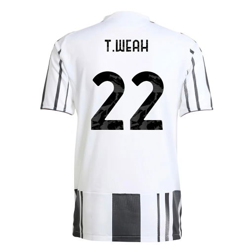 2025-2026 Juventus Authentic Home Shirt (T.Weah 22)