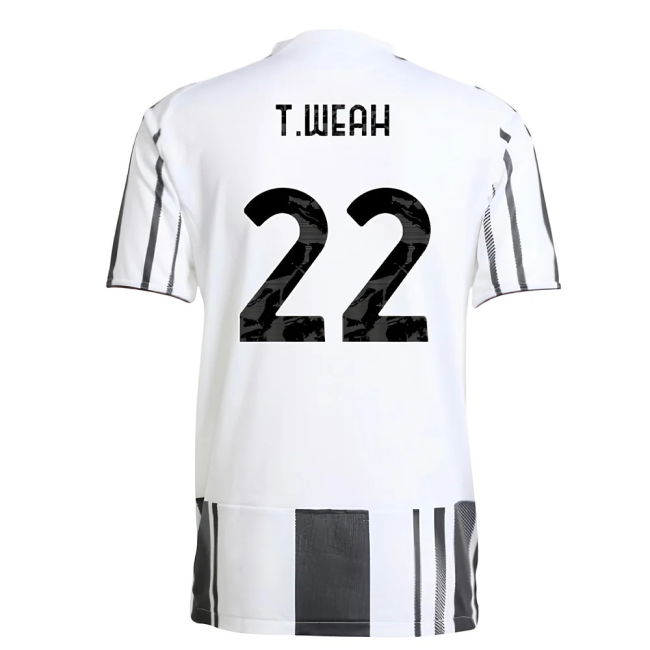 2025-2026 Juventus Authentic Home Shirt (T.Weah 22)