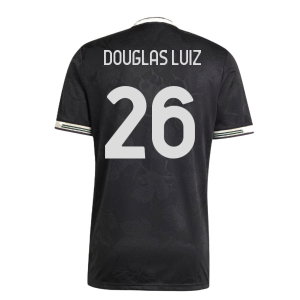 2025-2026 Juventus Authentic Third Shirt (Douglas Luiz 26)